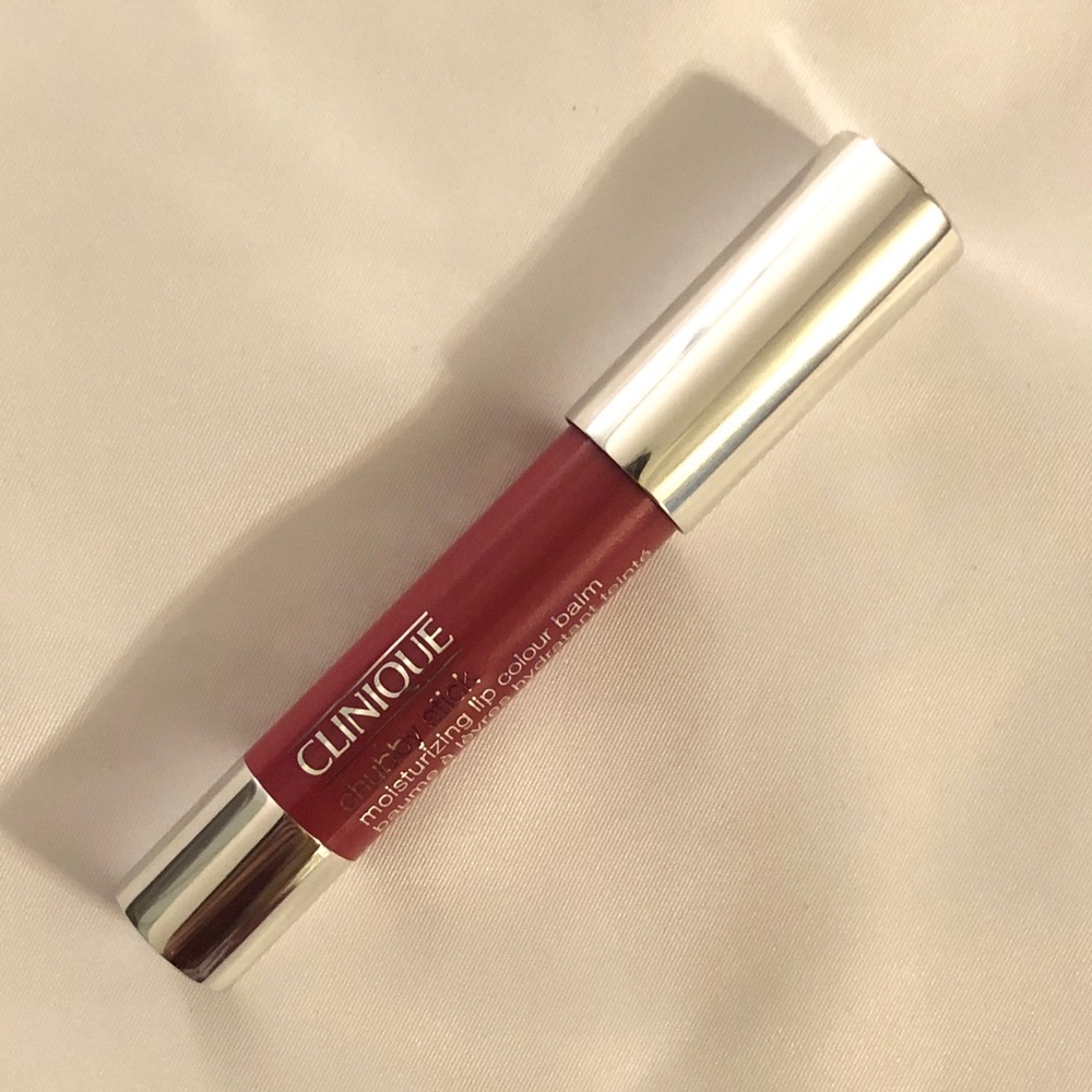 NEW Clinique chubby stick 07-super strawberry